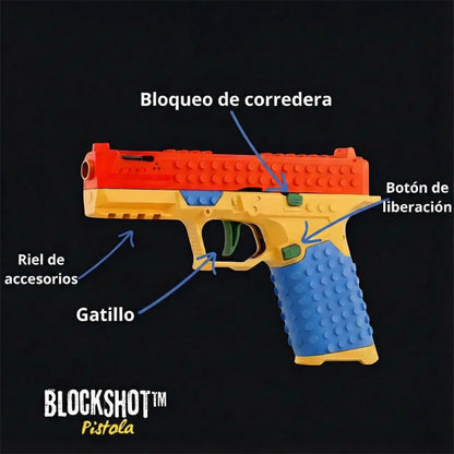 BlockStrike™ - Pistola Lego Antiestrés