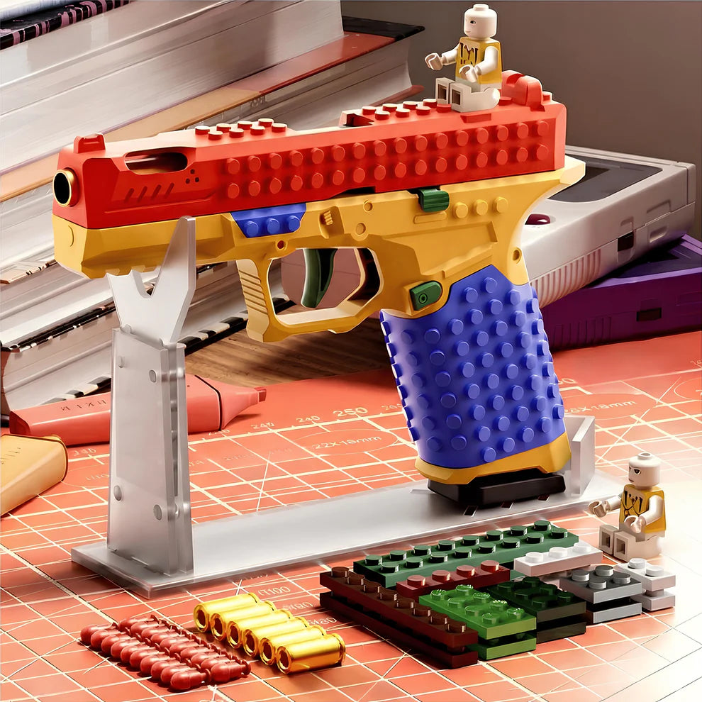 BlockStrike™ - Pistola Lego Antiestrés