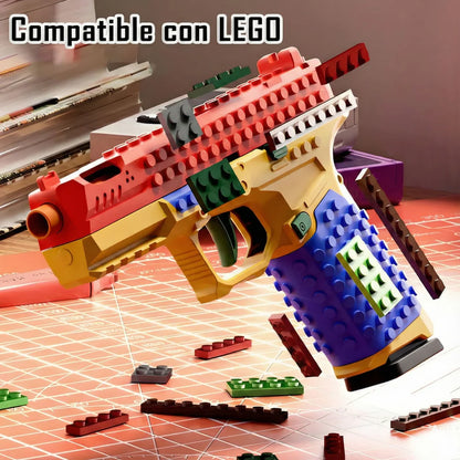 BlockStrike™ - Pistola Lego Antiestrés